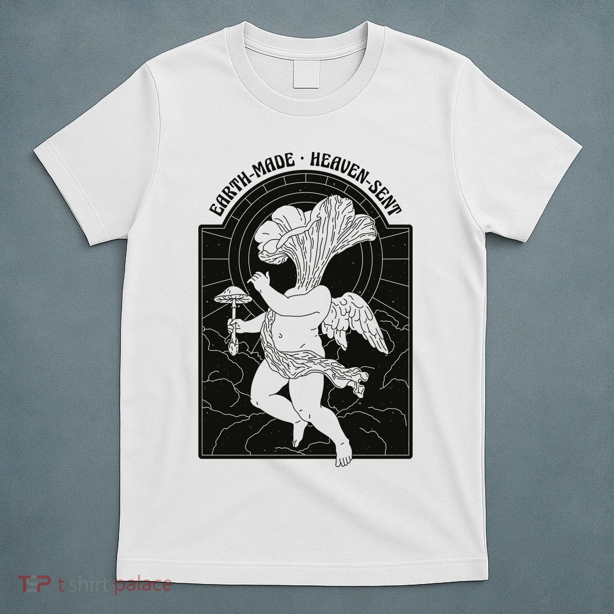 Angel Earth Made Mushroom T-Shirt