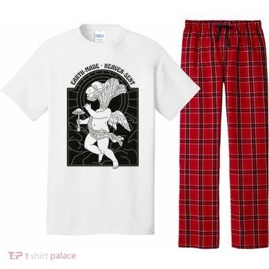 Angel Earth Made Mushroom Pajama Set