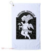 Angel Earth Made Mushroom Golf Towel thumb 0