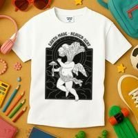 Angel Earth Made Mushroom Kids T-Shirt thumb 3