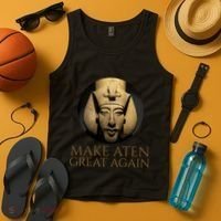 Ancient Egypt Make Aten Great Again Pharaoh Akhenaten Tank Top thumb 4