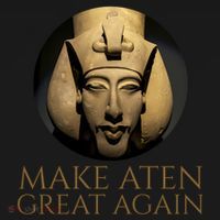 Ancient Egypt Make Aten Great Again Pharaoh Akhenaten Tank Top thumb 6