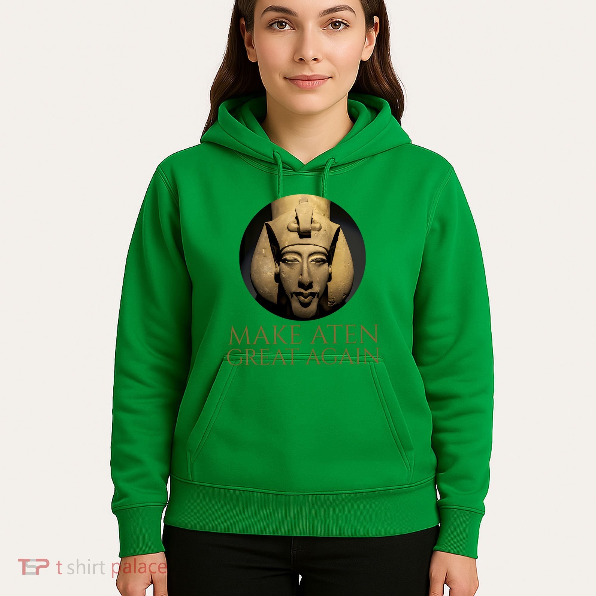 Ancient Egypt Make Aten Great Again Pharaoh Akhenaten Hoodie