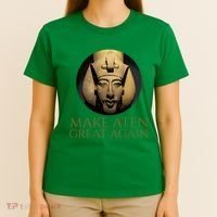 Ancient Egypt Make Aten Great Again Pharaoh Akhenaten T-Shirt thumb 4