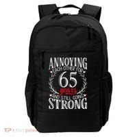 Annoying Each Other For 65 Years 65th Wedding Anniversary Backpack thumb 0