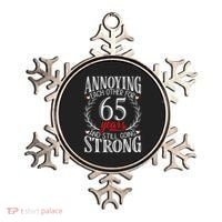 Annoying Each Other For 65 Years 65th Wedding Anniversary Ornament thumb 0
