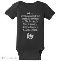 Alternate Endings Of The Butterfly Effect Explained Baby Bodysuit thumb 0