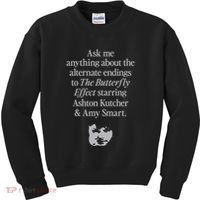 Alternate Endings Of The Butterfly Effect Explained Kids Sweatshirt thumb 0