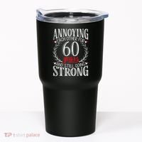 Annoying Each Other For 60 Years - 60th Wedding Anniversary Tumbler thumb 0