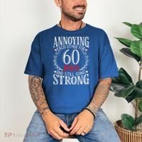 Annoying Each Other For 60 Years - 60th Wedding Anniversary Comfort Colors T-Shirt thumb 3