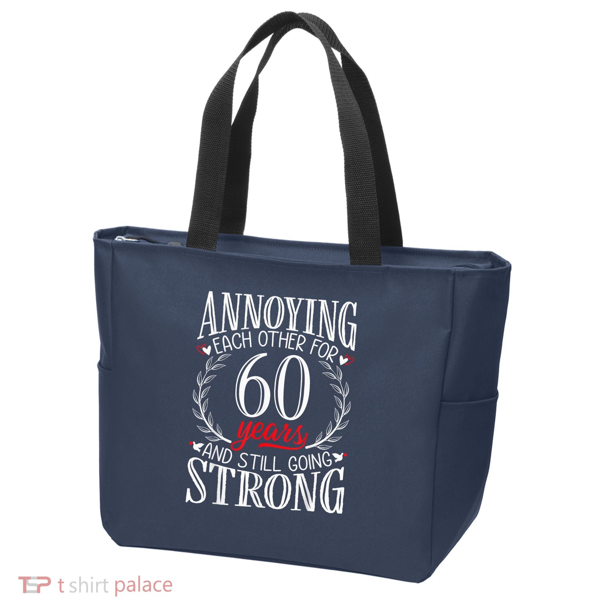 Annoying Each Other For 60 Years - 60th Wedding Anniversary Tote Bag