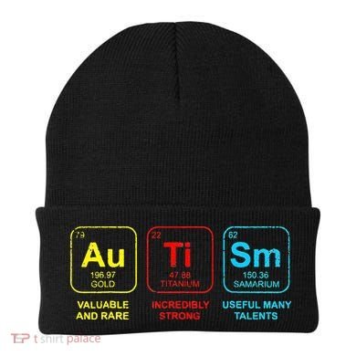 Autism Elements Periodic Table Awareness ASD Beanie