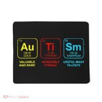 Autism Elements Periodic Table Awareness ASD Mousepad thumb 0