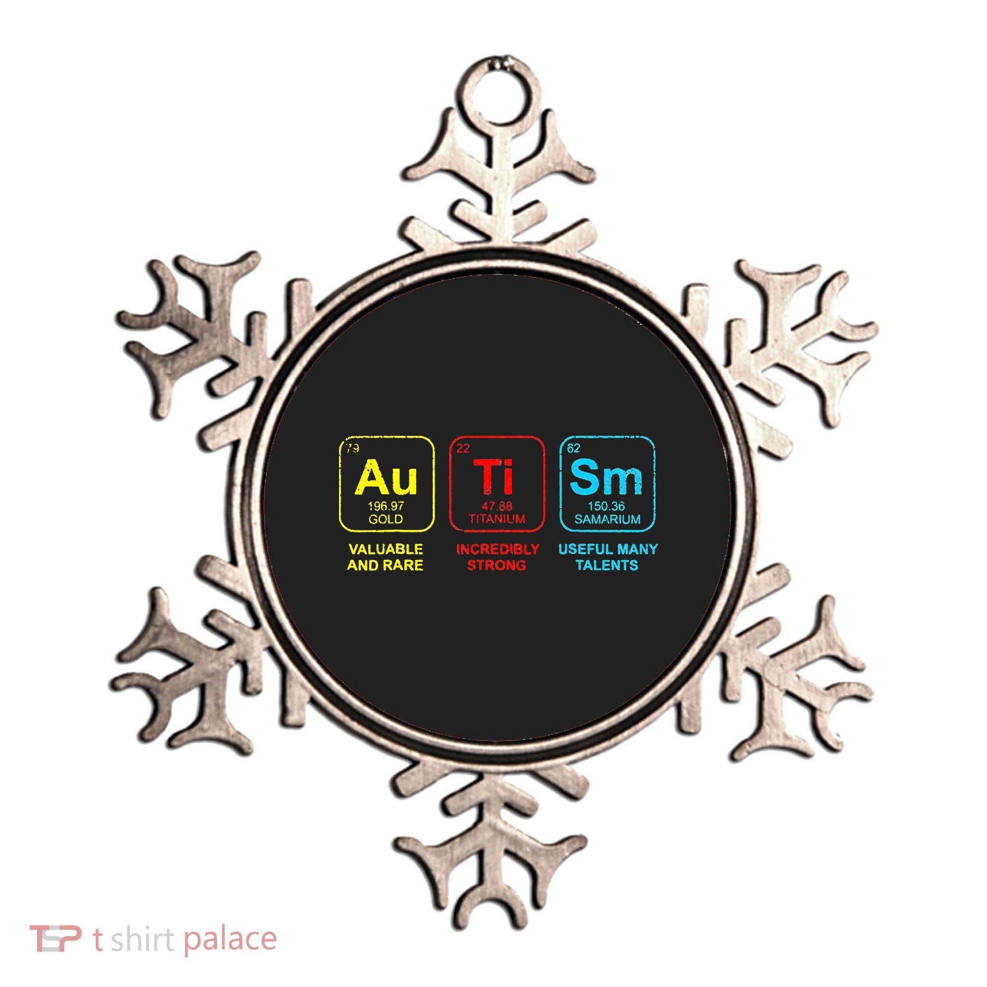 Autism Elements Periodic Table Awareness ASD Ornament