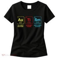 Autism Elements Periodic Table Awareness ASD Women's T-Shirt thumb 0