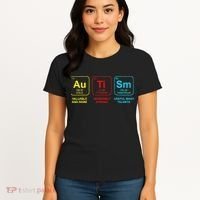 Autism Elements Periodic Table Awareness ASD Women's T-Shirt thumb 4