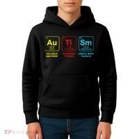Autism Elements Periodic Table Awareness ASD Kids Hoodie thumb 4