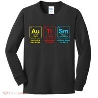 Autism Elements Periodic Table Awareness ASD Kids Long Sleeve Shirt thumb 0