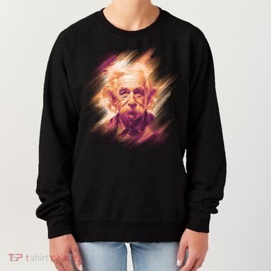 Albert Einstein Portrait Women's Sweatshirt
