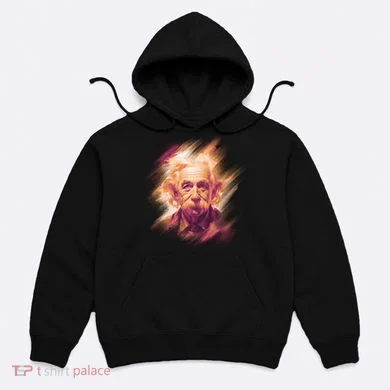 Albert Einstein Portrait Hoodie