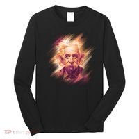 Albert Einstein Portrait Long Sleeve Shirt thumb 0