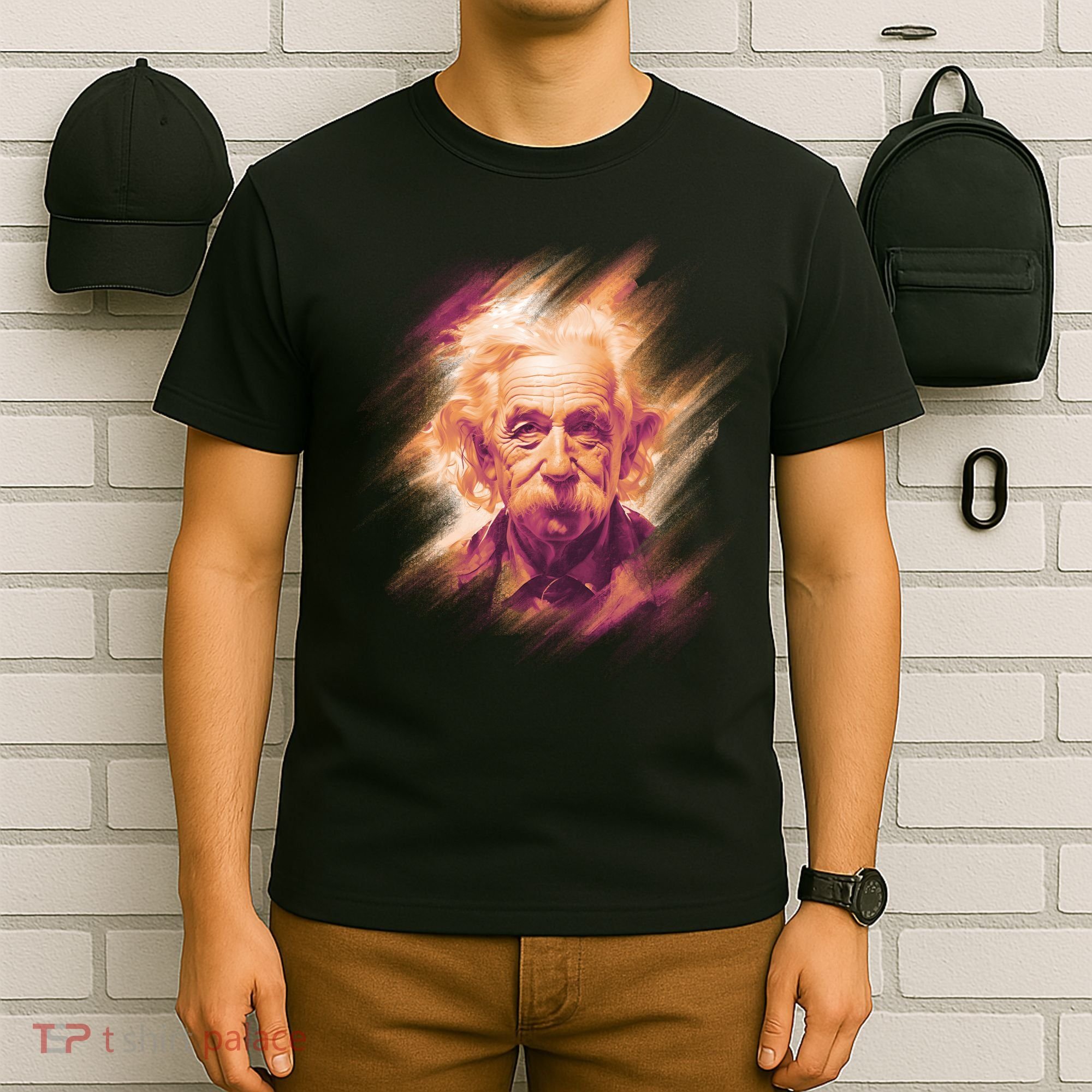 Albert Einstein Portrait T-Shirt