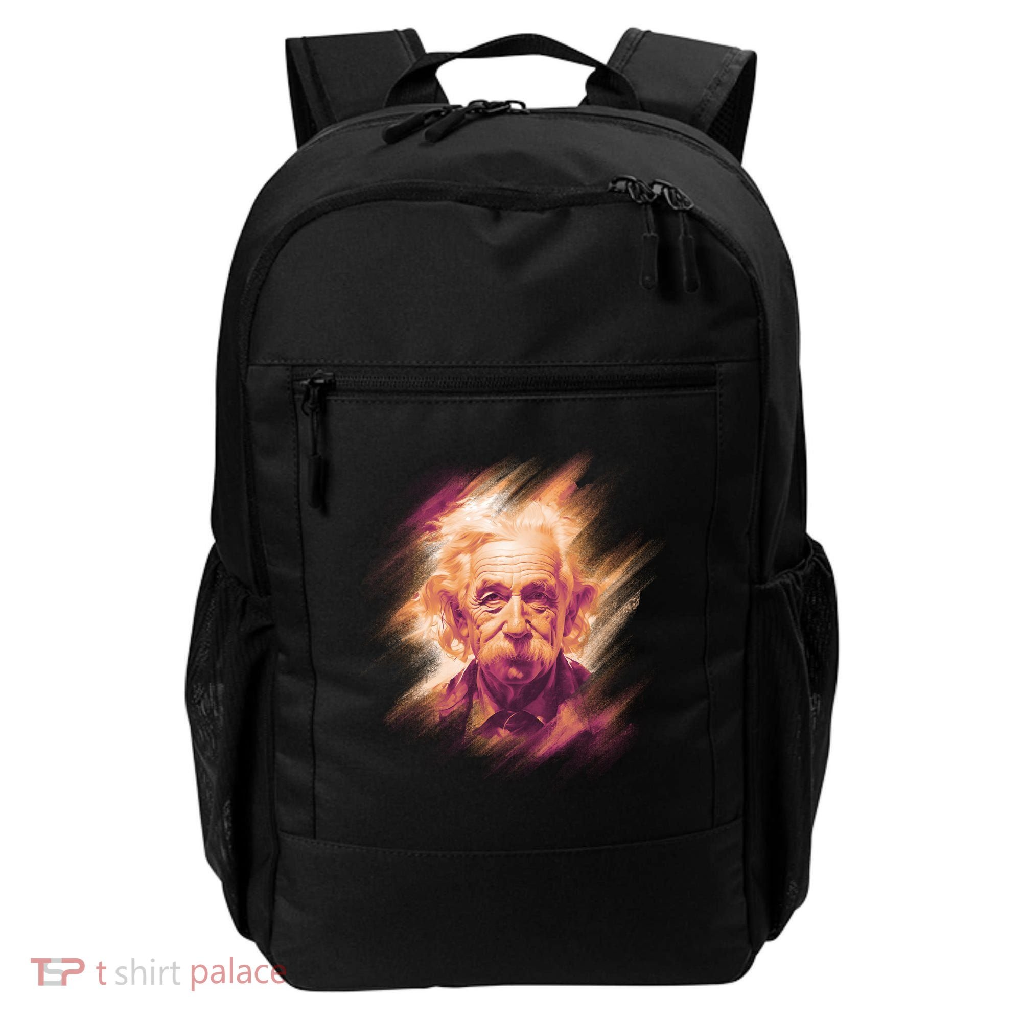 Albert Einstein Portrait Backpack