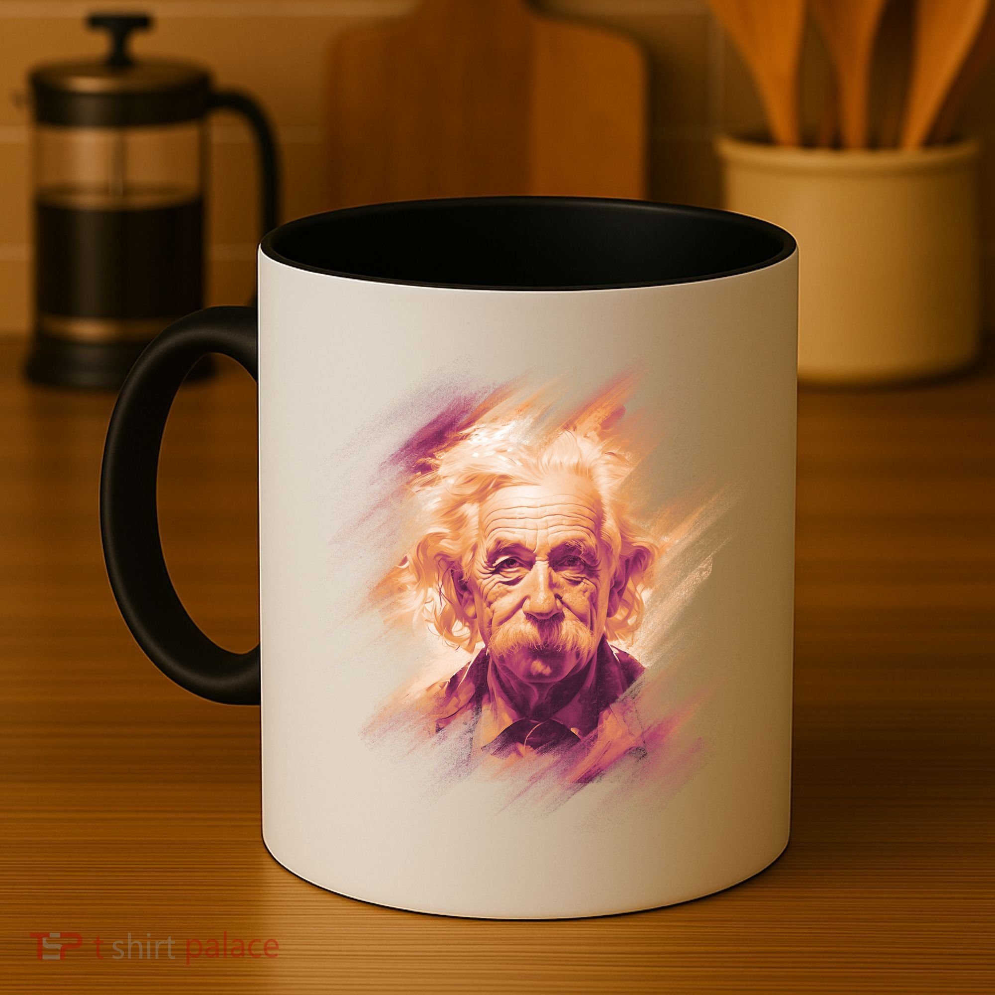 Albert Einstein Portrait Coffee Mug