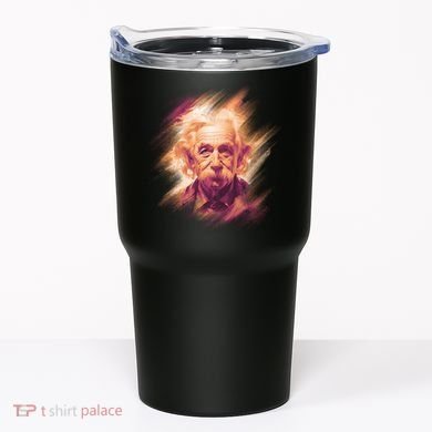 Albert Einstein Portrait Tumbler