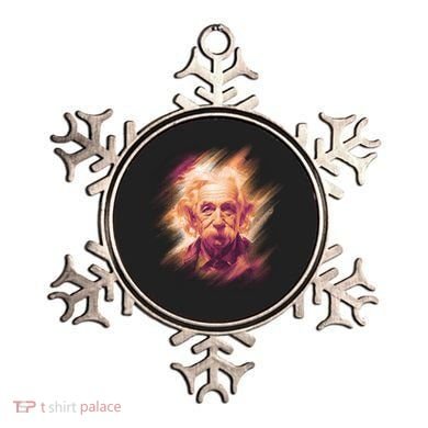 Albert Einstein Portrait Ornament