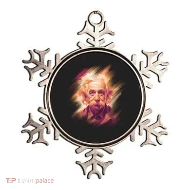 Albert Einstein Portrait Ornament