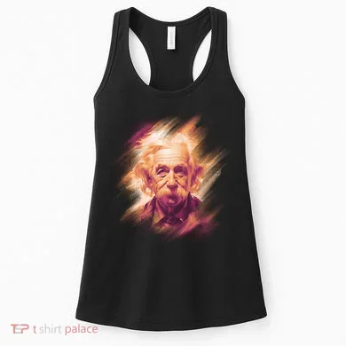 Albert Einstein Portrait Women's Tank Top
