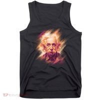 Albert Einstein Portrait Tank Top thumb 0
