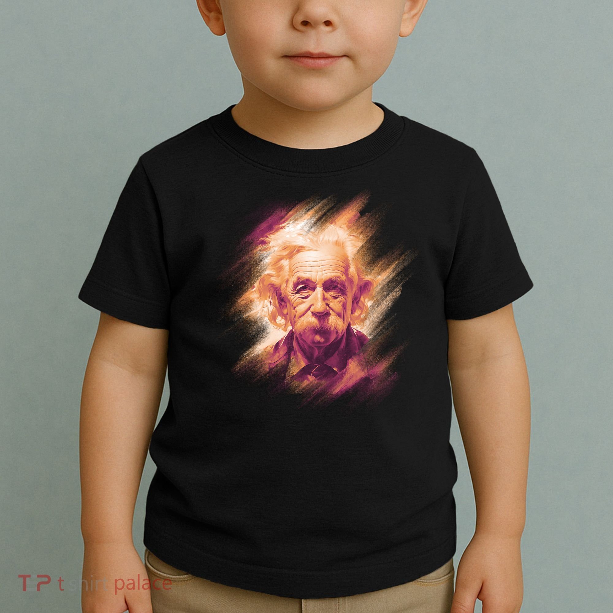 Albert Einstein Portrait Toddler T-Shirt
