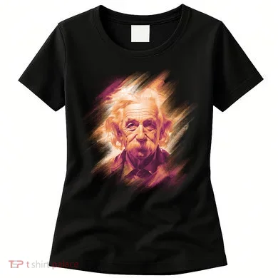 Albert Einstein Portrait Women's T-Shirt