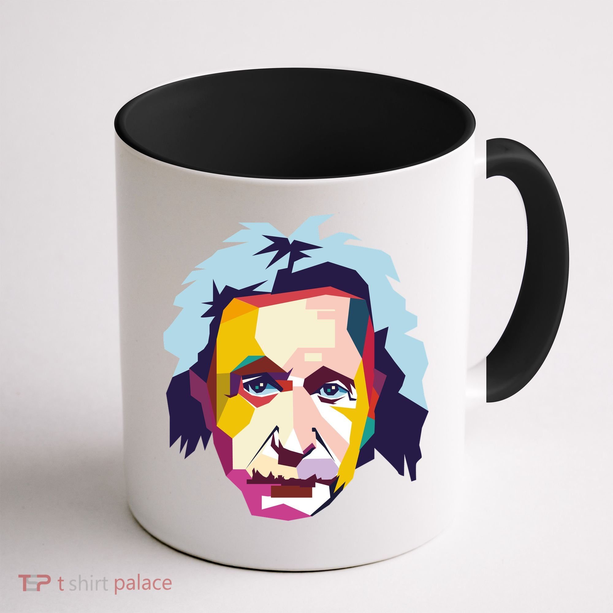 Albert Einstein Pop Art Coffee Mug