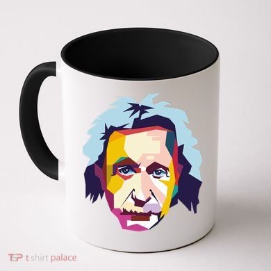 Albert Einstein Pop Art Coffee Mug