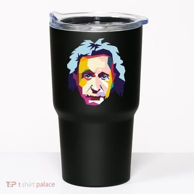 Albert Einstein Pop Art Tumbler