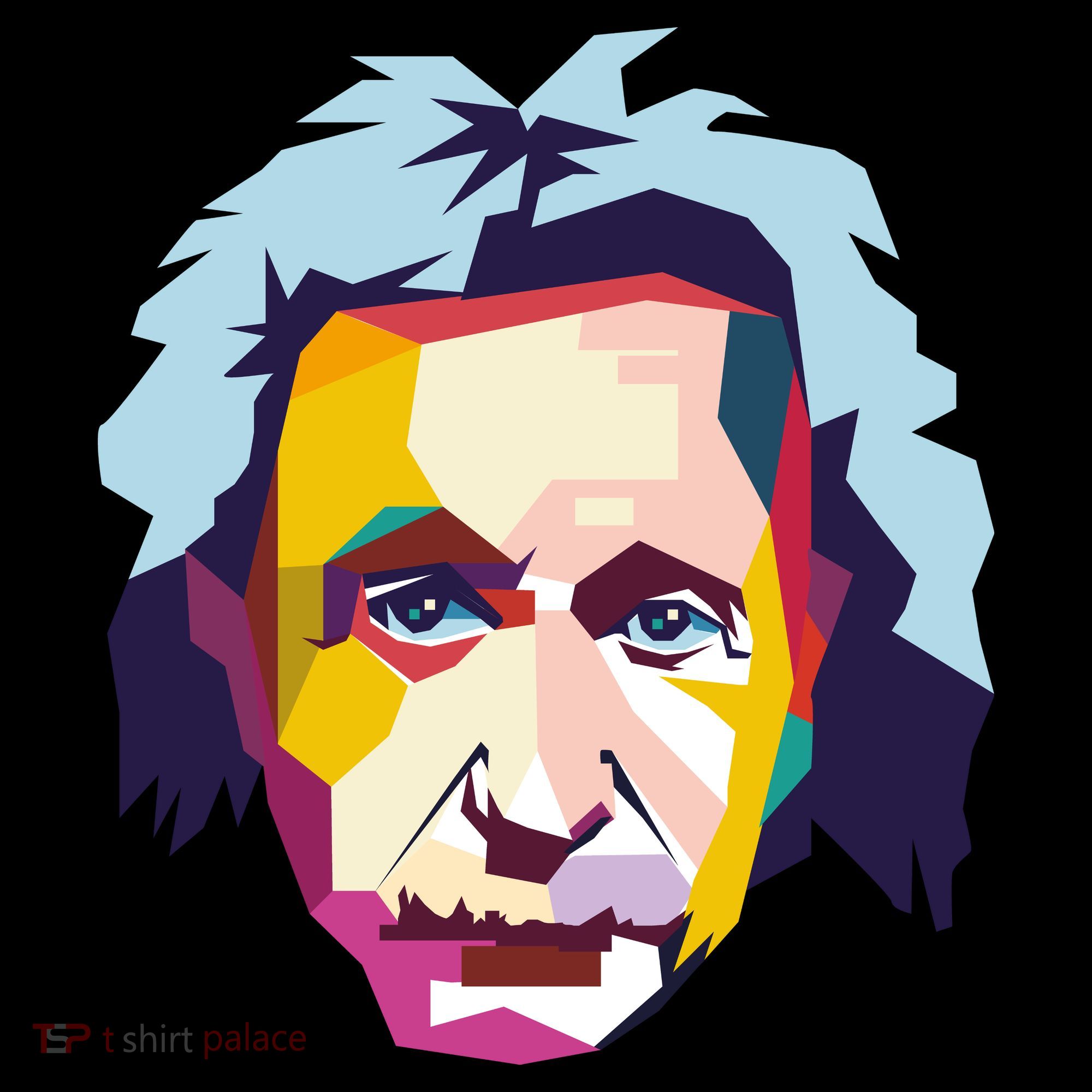 Albert Einstein Pop Art Tank Top