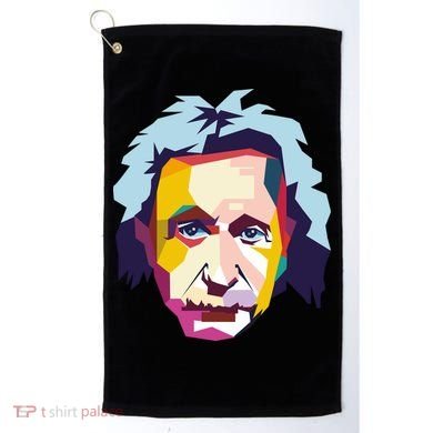 Albert Einstein Pop Art Golf Towel