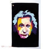 Albert Einstein Pop Art Golf Towel thumb 0