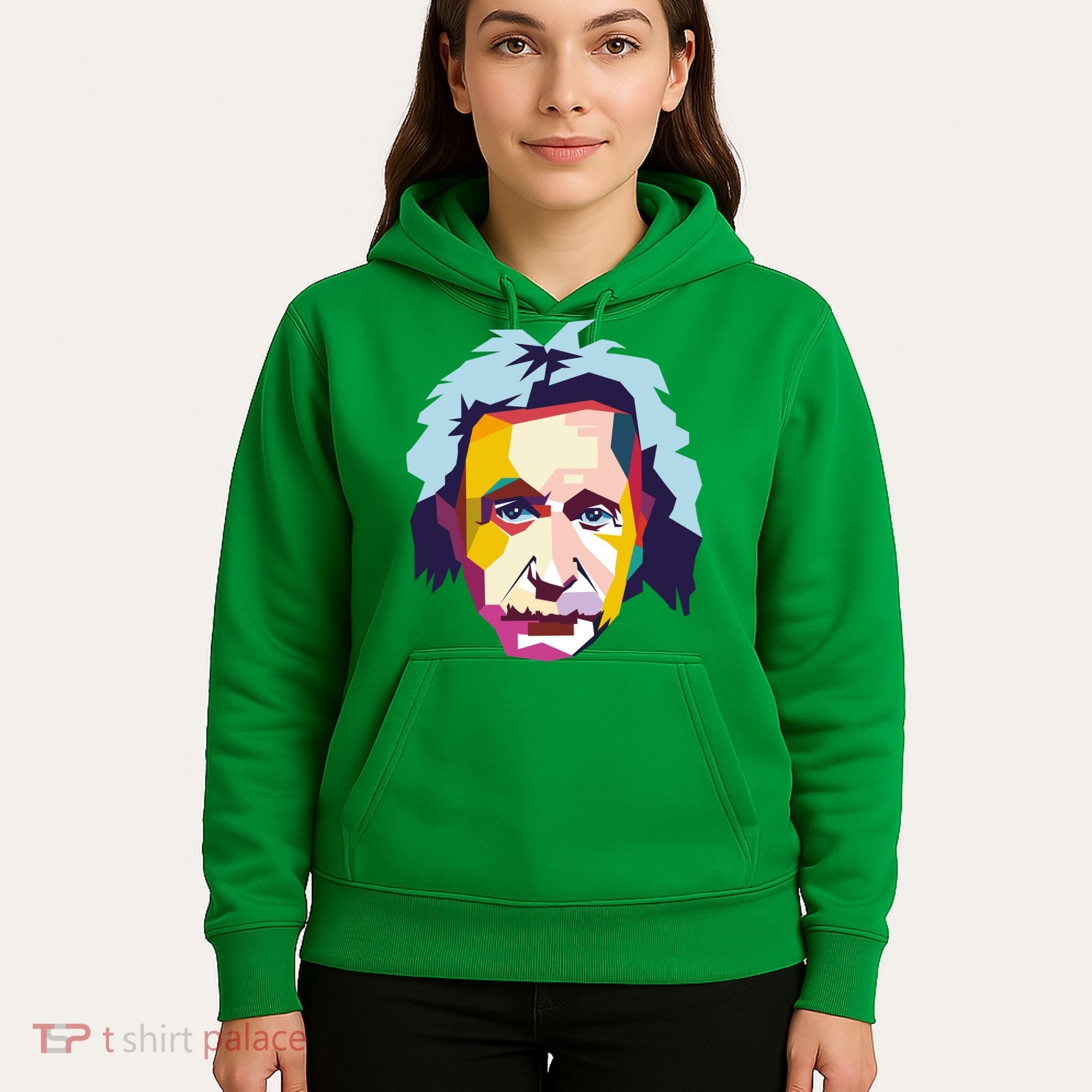 Albert Einstein Pop Art Hoodie