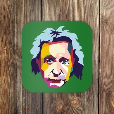 Albert Einstein Pop Art Coaster