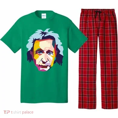 Albert Einstein Pop Art Pajama Set