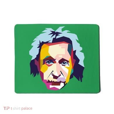 Albert Einstein Pop Art Mousepad