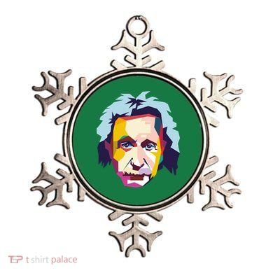 Albert Einstein Pop Art Ornament