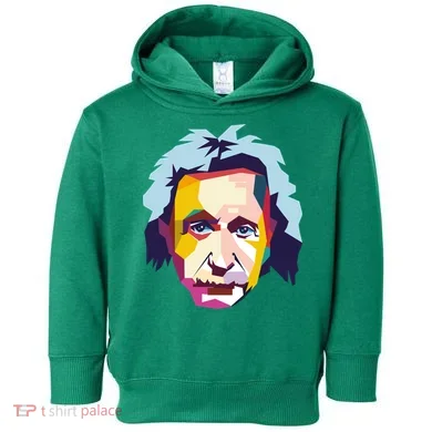 Albert Einstein Pop Art Toddler Hoodie