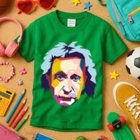 Albert Einstein Pop Art Kids T-Shirt thumb 3