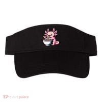 Axolotl Eating Ramen Lover Kawaii Axolotl Visor thumb 0