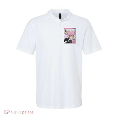 Axolotl Eating Ra Kanagawa Wave Kawaii Japan Vaporwave  Polo